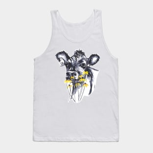 No worries - cow painting Tank Top